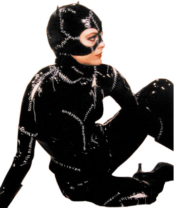 Catwoman costume made for film Batman Returns